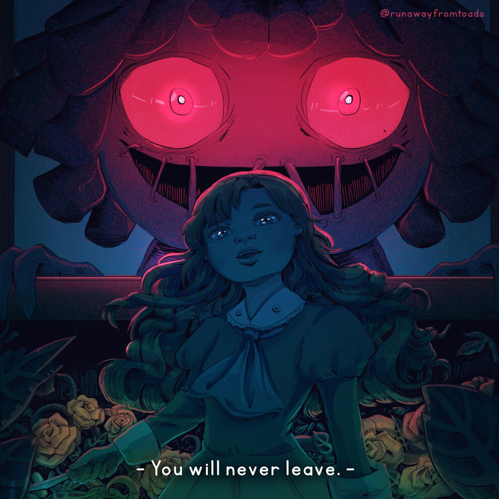 Mary from Ib - fanart